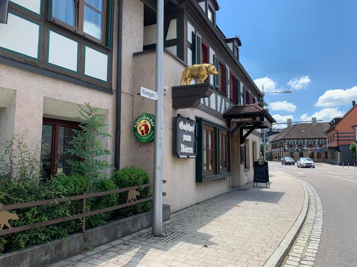 Gasthof Zum Baeren Asperg Eksteriør billede