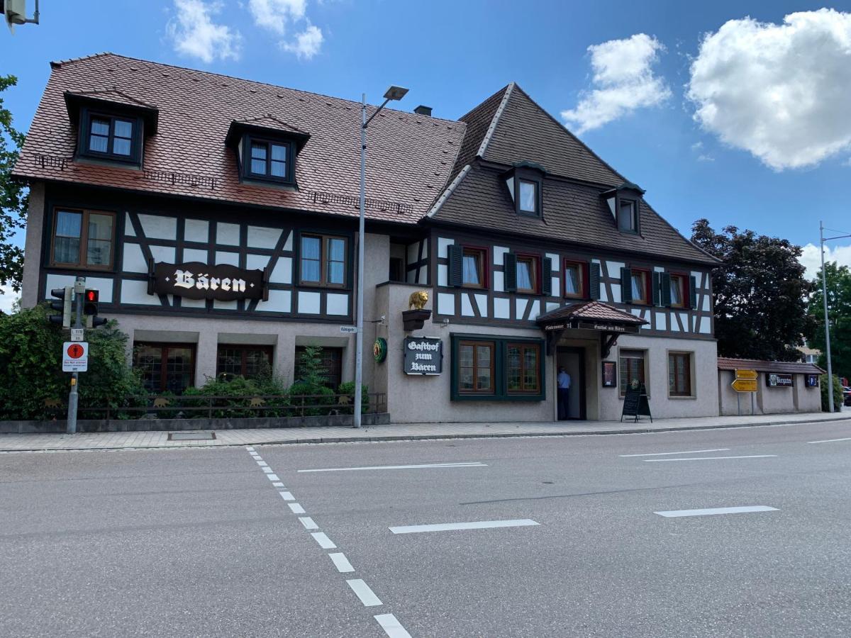 Gasthof Zum Baeren Asperg Eksteriør billede